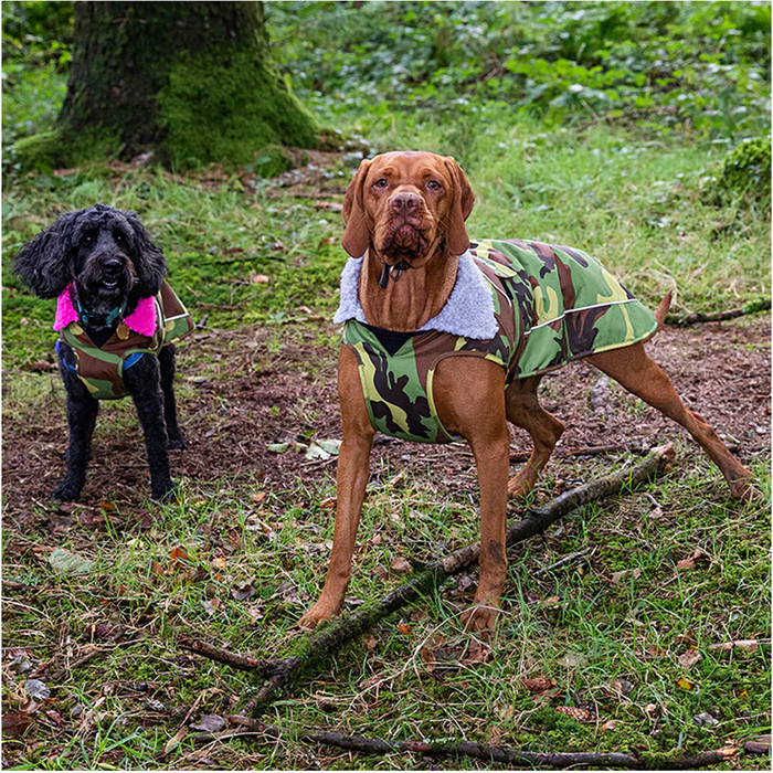 2023 Dryrobe Dog Robe V3 DRDR1 - Camo Pink